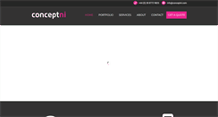 Desktop Screenshot of conceptni.com
